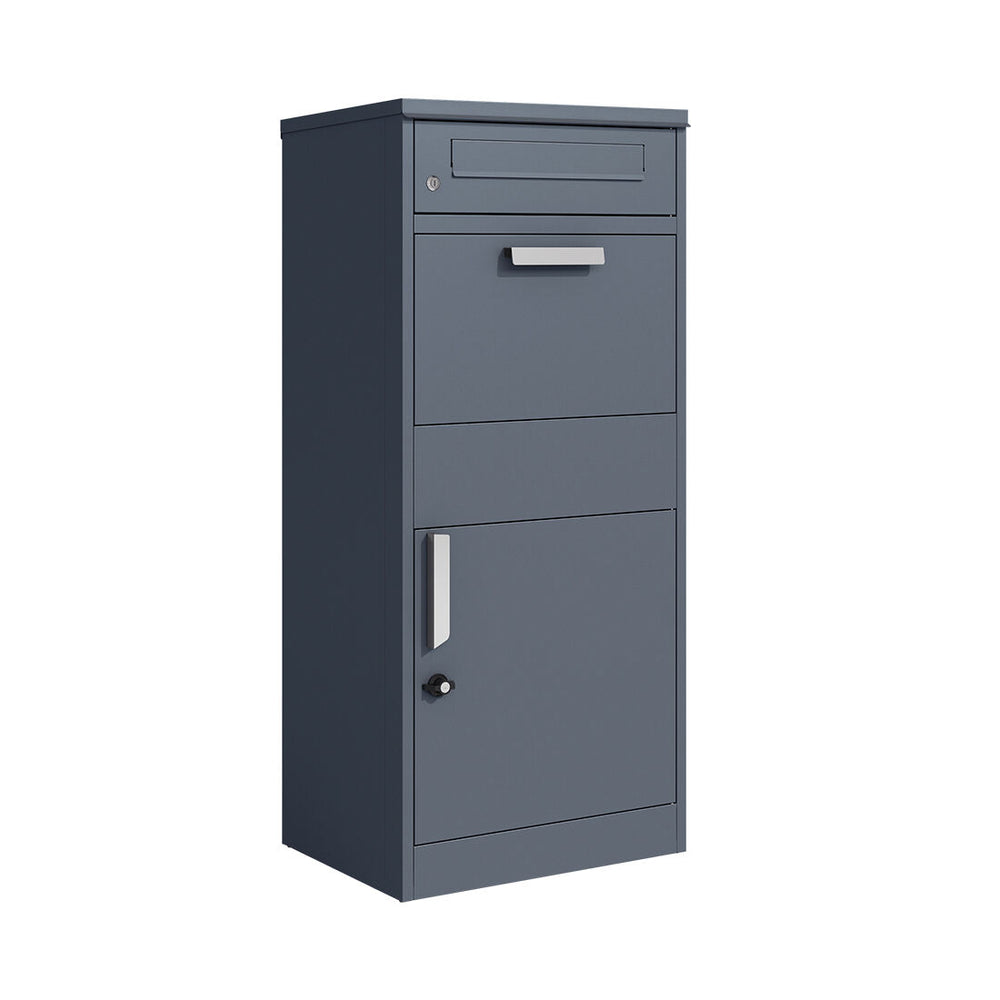 Holmberg Paket-Briefkasten 50x38x112cm anthrazit