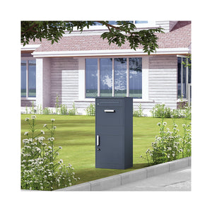 Boîte aux lettres Holmberg 50x38x112cm anthracite