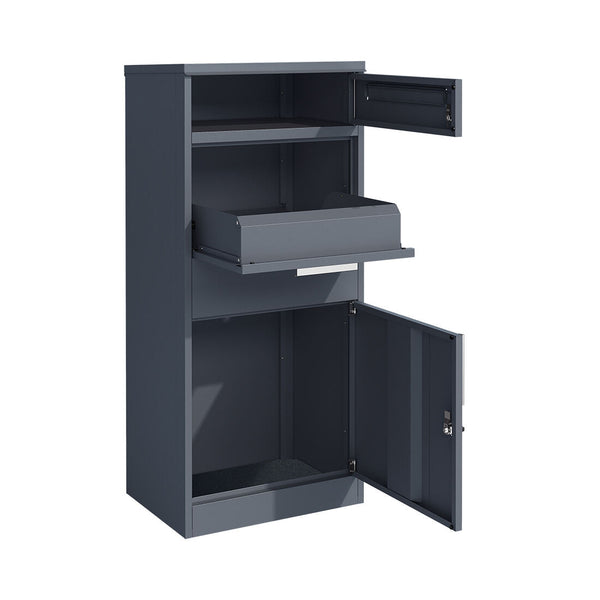 Boîte aux lettres Holmberg 50x38x112cm anthracite