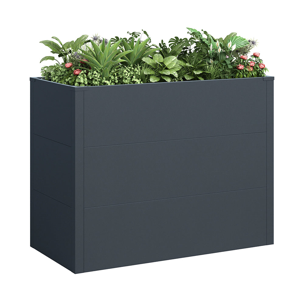 Holmberg raised garden bed 100x50x77cm anthracite