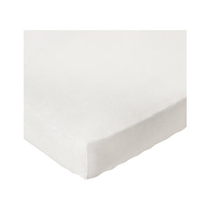Divina Textil SuperStretch-Fixleintuch 90-100x190-220x17-25 cm offwhite