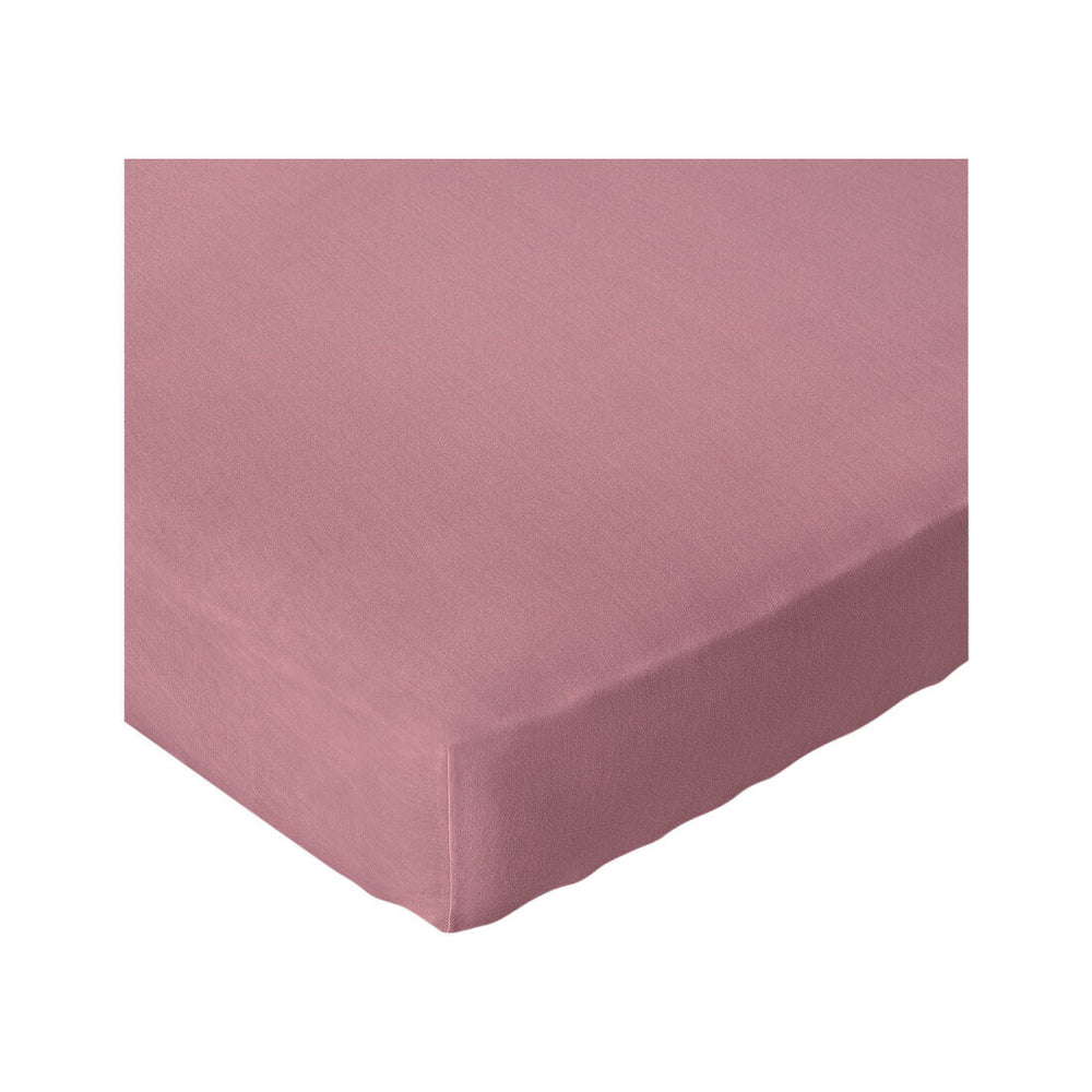 Lenzuolo con angoli Divina Textil SuperStretch 90-100x190-220x17-25 cm malva