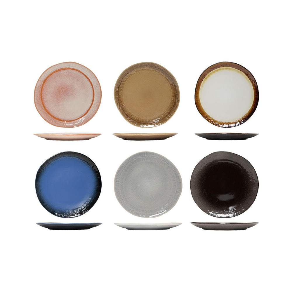 Tavola Teller Ø27cm Earth 6 Stück assortiert
