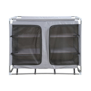CONTINI Campingschrank 102x47x82cm anthrazit