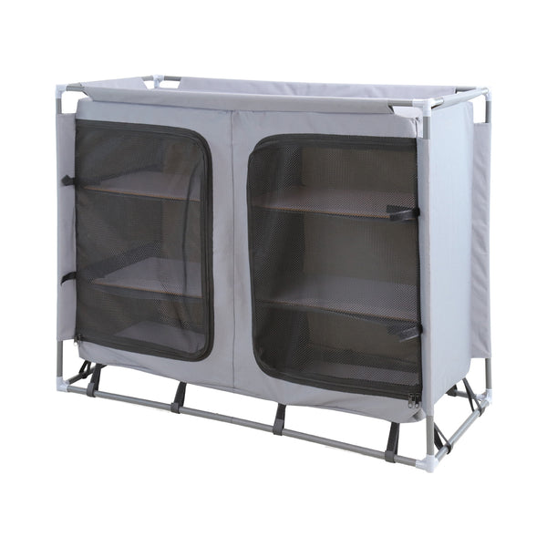 CONTINI Campingschrank 102x47x82cm anthrazit