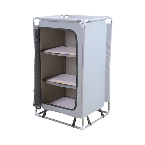 CONTINI Campingschrank 56x48x94cm anthrazit