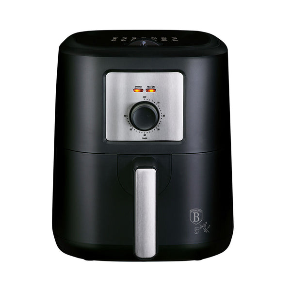 Berlinger Haus Heissluftfritteuse 4L Black Silver Collection