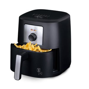 Berlinger Haus Heissluftfritteuse 4L Black Silver Collection