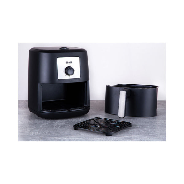 Berlinger Haus Heissluftfritteuse 4L Black Silver Collection