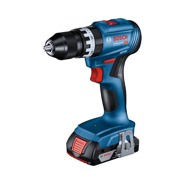 Bosch 3Tool Kit GSB 18V-45+ GDX 18V-200+ GWS 18V-7+ 2 x 5.0 Ah+ GAL 18V-40+ Tasche M (C)