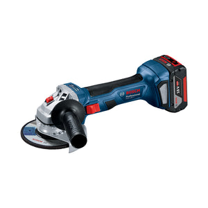 Bosch 3Tool Kit GSB 18V-45+ GDX 18V-200+ GWS 18V-7+ 2 x 5.0 Ah+ GAL 18V-40+ Tasche M (C)