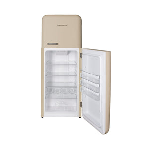 Kibernetik KSTK253 Retro Kühl-Gefrierkombination beige
