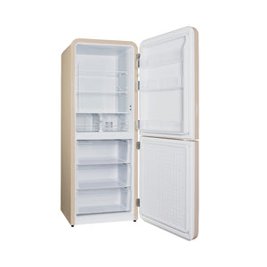 Kibernetik KSTK401 Retro Kühl-Gefrierkombination beige