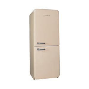 Kibernetik KSTK401 Retro Kühl-Gefrierkombination beige