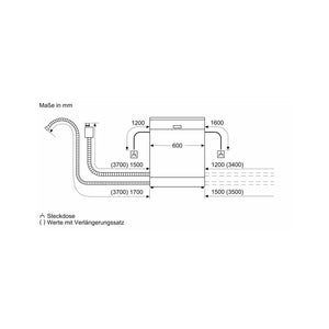 Siemens SN75ZX07CE Vollintergrierter Geschirrspüler