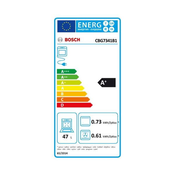 Bosch CBG7341B1 Kompakt Ofen 230V