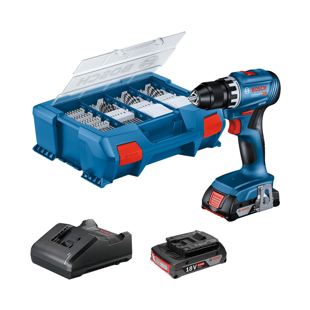Set trapano/avvitatore a batteria Bosch GSR 18V-45