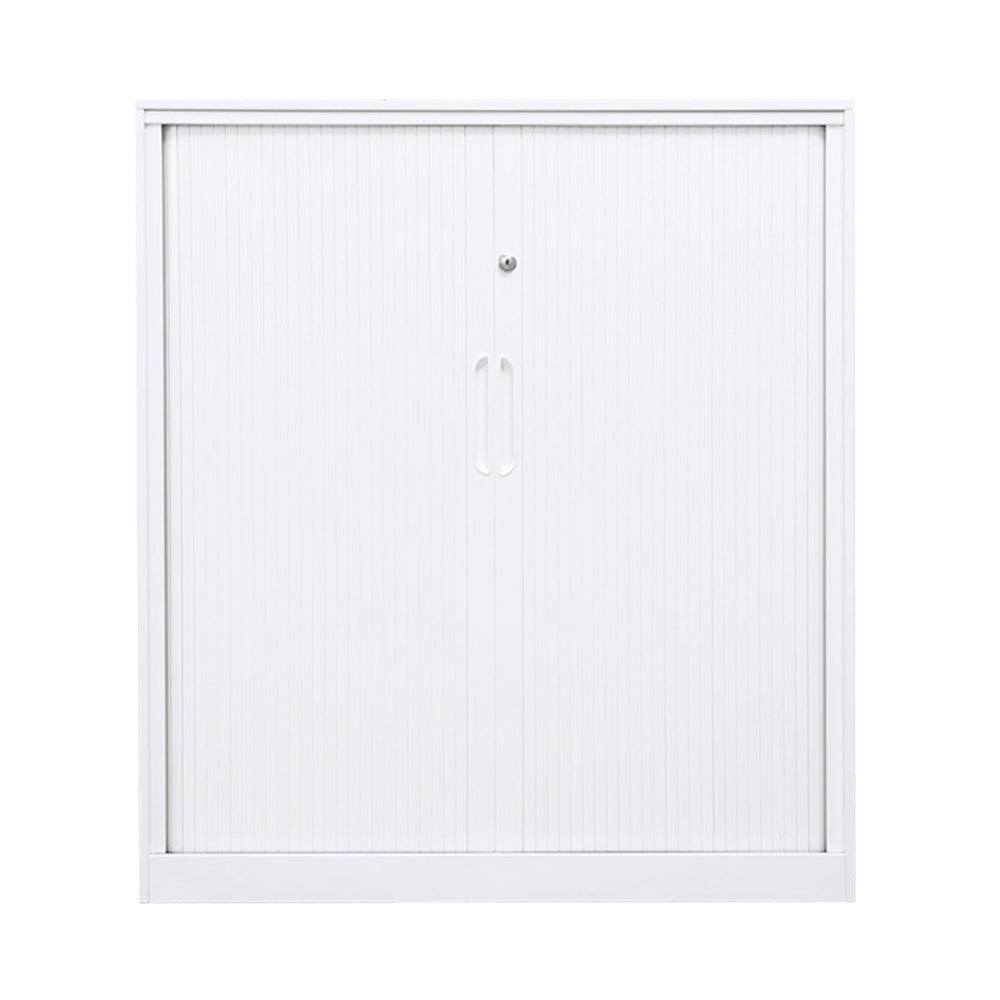 CONTINI roller shutter cabinet 900x900x450mm white