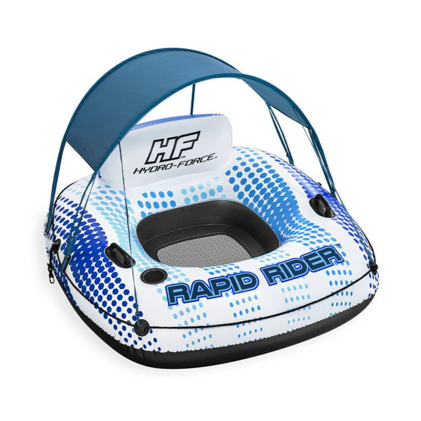 Hydro-Force Schwimmring Rapig Rider mit Sonnenschutzdach 123cm