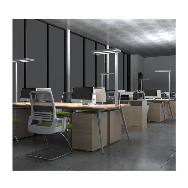 CONTINI LED Büro-Leuchte mit Tischklemme Flare dimmbar anthrazit