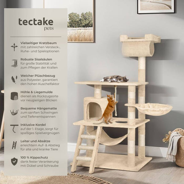 Kratzbaum Stokeley 141cm beige