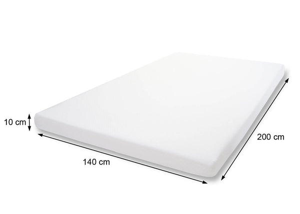 10cm Memoryfoam-Matratzentopper Matratzenschoner 140x200cm