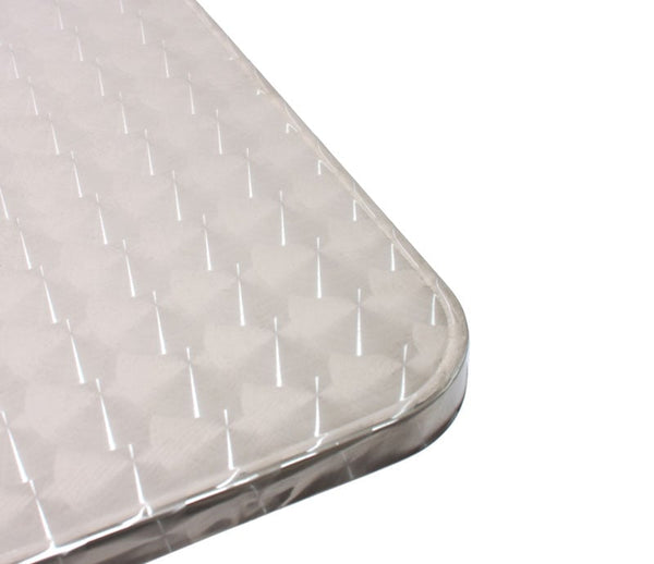 10er-Set Alu-Bistrotisch rechteckig Gartentisch Set 60cm