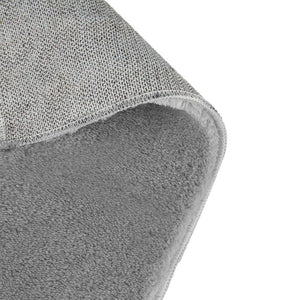 Tapis à poils courts Soft Zone gris 120 x 170 cm