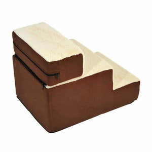 Haustiertreppe | Einstiegshilfe | 54 x 40 x 39cm | Beige