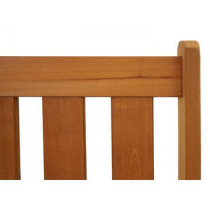 Gartenbank HWC-L68 mit Stauraum, Truhenbank Sitzbank Staufach Aufbewahrung, Outdoor Tanne Holz MVG 114cm, braun