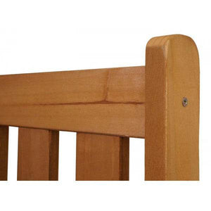 Gartenbank HWC-L68 mit Stauraum, Truhenbank Sitzbank Staufach Aufbewahrung, Outdoor Tanne Holz MVG 114cm, braun