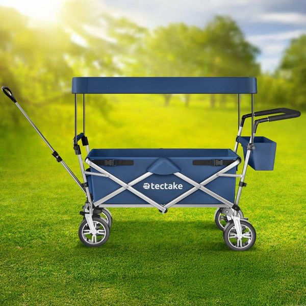 Faltbarer Bollerwagen Nico, blau