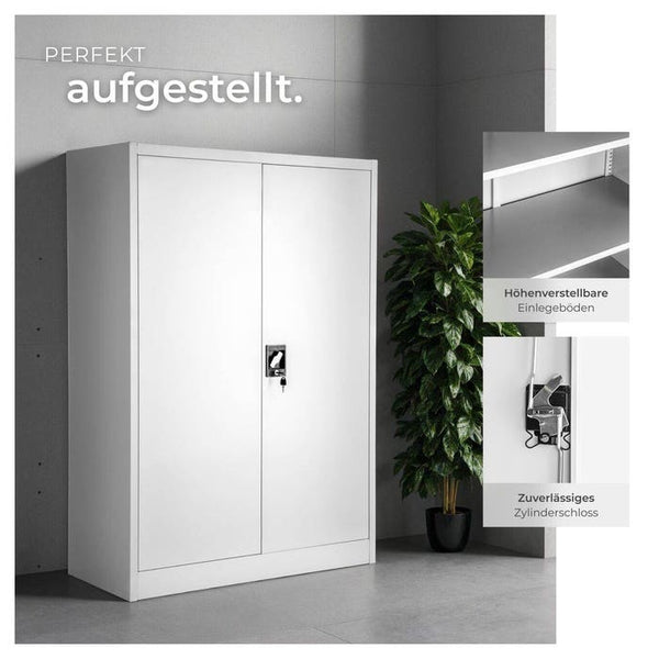 Aktenschrank grau