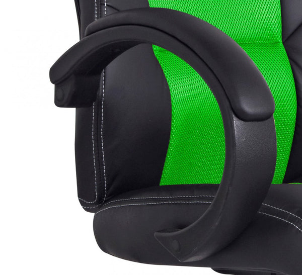 Office chair, sports seat, executive chair, green