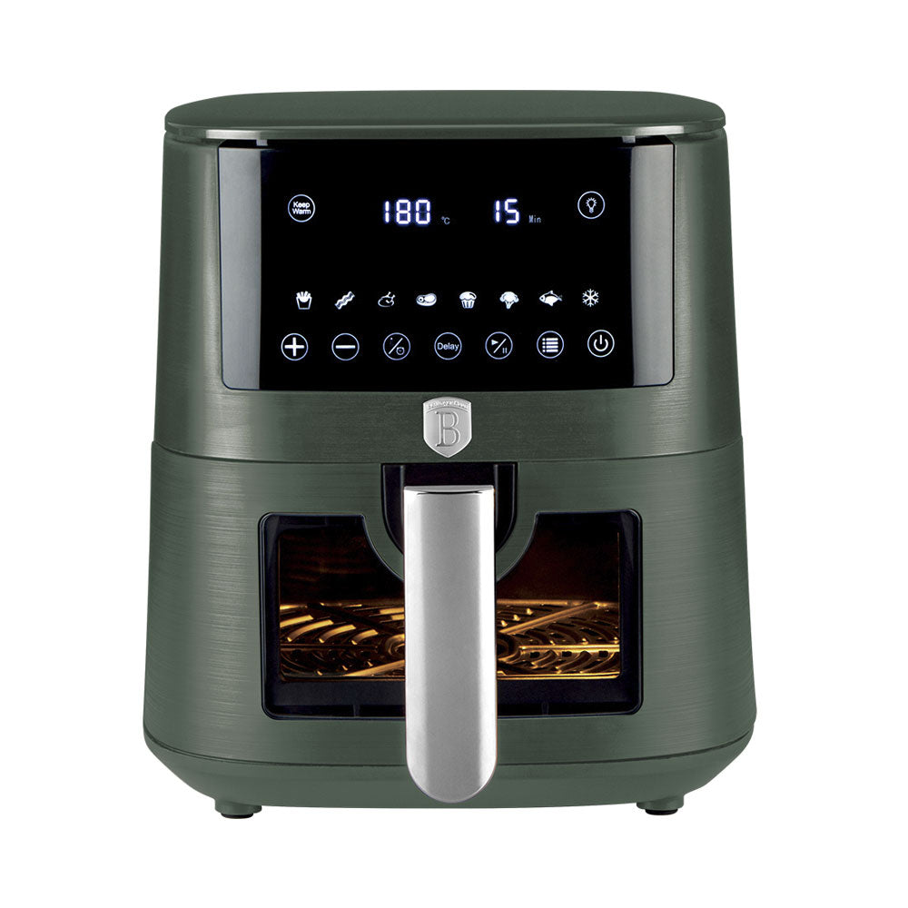 Friggitrice ad aria calda Berlinger Haus 8L Collezione Verde Opaco