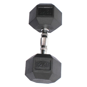12kg HEX Kompakt-Hantel