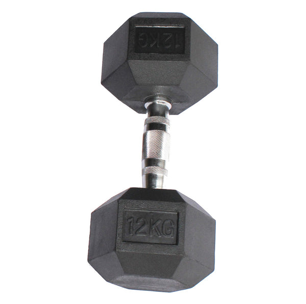 12kg HEX Kompakt-Hantel