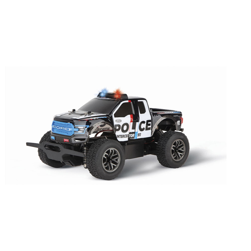 Auto della polizia Ford F150 Raptor telecomandata Carrera