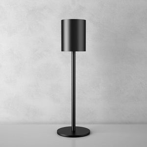 Akku-Tischlampe Corly schwarz