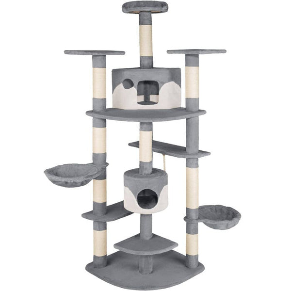 Kratzbaum Fippi 201cm grau/weiss