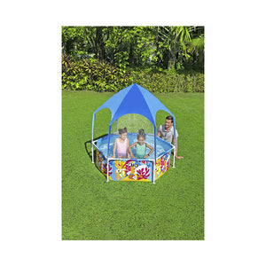 Bestway Pool mit Sonnenschutzdach Ø183cm x 51cm