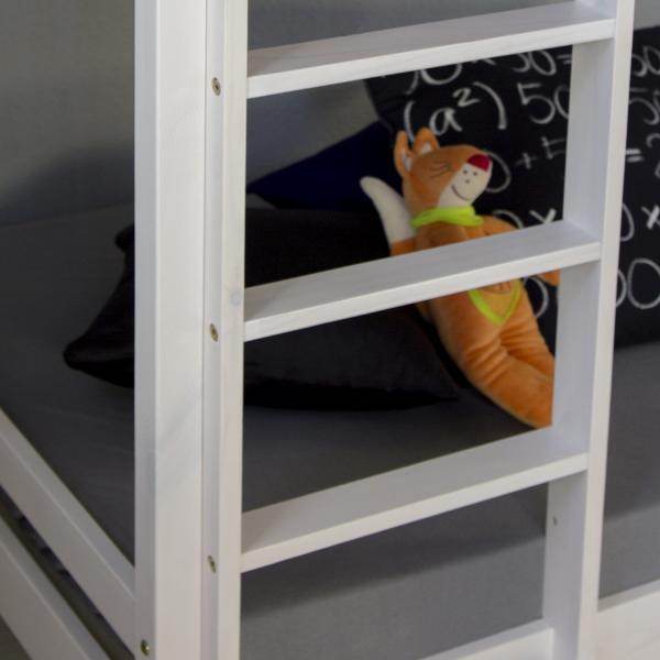 Kinderbett Etagenbett Doppelstockbett Hochbett Bettkasten 90x200 cm