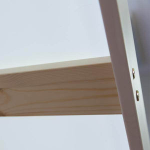 Hochbett Spielbett Kinderbett Leiter Rutsche Kiefer 90x200 massiv