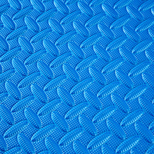 Floor protection mat, 12-piece set, blue