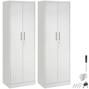 Aktenschrank Brandon grau 2er Set