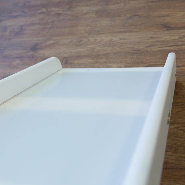 Hochbett Spielbett Kinderbett Rutsche Kiefer Vorhang blau 90x200 Jugendbett