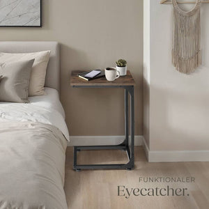 Beistelltisch Erie 40x30x63cm Industrial dunkelbraun