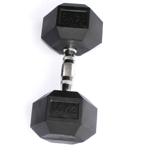 14kg HEX Kompakt-Hantel