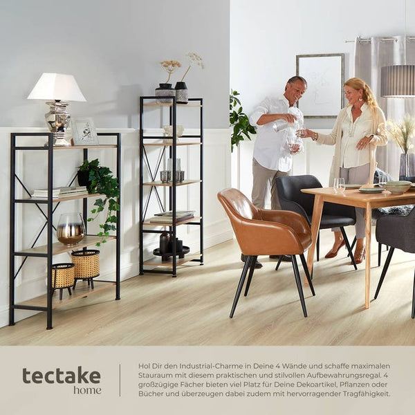 Regal Leeds Industrial Holz hell, Eiche Sonoma