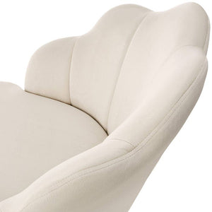 Cocktailsessel Hellen creme/schwarz 4er Set